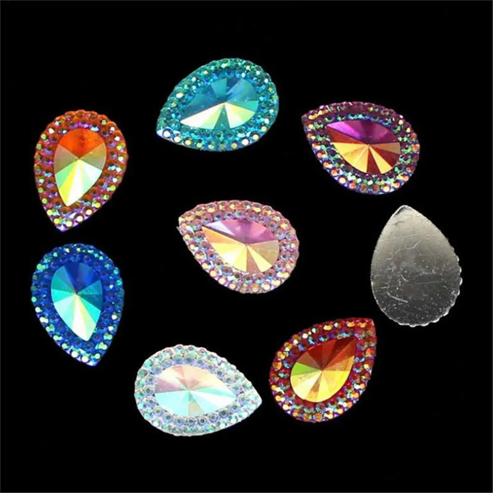 13x18MM 100PCS Bling AB Color Tear Drop Resin Rhinestones Hand Craft DIY Babysbreath Resin Rhinestone Garment Arts Decoration
13x18MM 100PCS Bling AB Color Tear Drop Resin Rhinestones Hand Craft DIY Babysbreath Resin Rhinestone Garment Arts Decoration