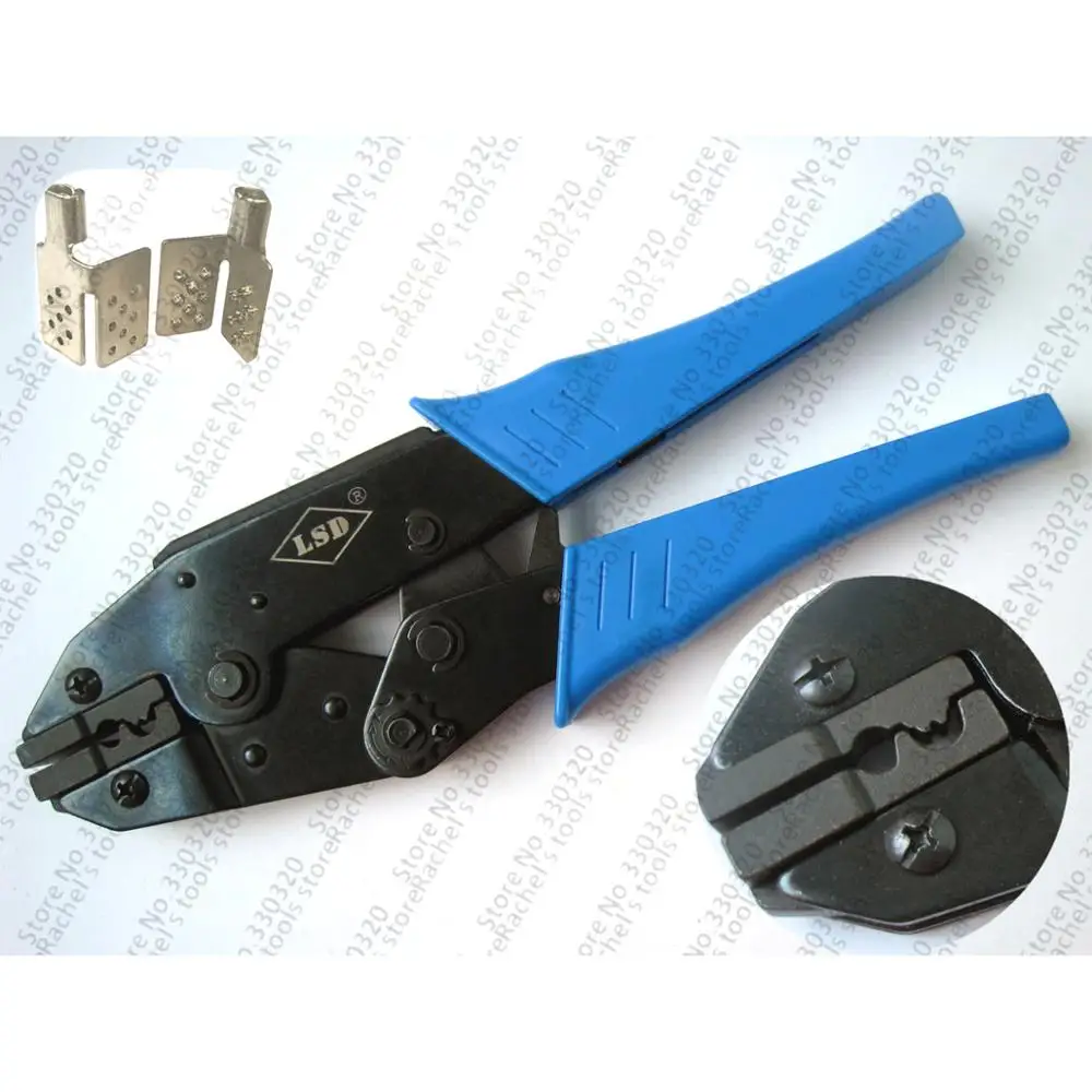 LS-01 hand crimping tool for non-insulated heating film terminals clips,connector crimp tool
LS-01 hand crimping tool for non-insulated heating film terminals clips,connector crimp tool