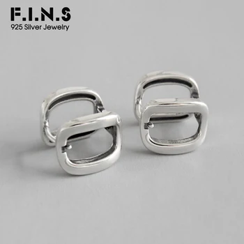 F.I.N.S Vintage Sterling Silver 925 Earrings Double Side Stud Earrings Geometry Prevent Allergy Hollow Square Silver 925 Earring
F.I.N.S Vintage Sterling Silver 925 Earrings Double Side Stud Earrings Geometry Prevent Allergy Hollow Square Silver 925 Earring