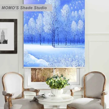 MOMO Christmas Roller Blinds Blackout Design Window Blinds Painting Curtains Roller Shades Fabric Custom Size PRB set266
MOMO Christmas Roller Blinds Blackout Design Window Blinds Painting Curtains Roller Shades Fabric Custom Size PRB set266