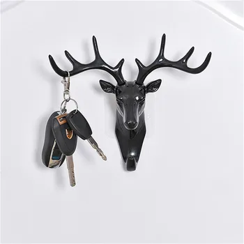 Wall Hook Deer Head Modeling Creative Christmas Decoration Hanger Suction Cup Living Room Bedroom Coat Key Self Adhesive
Wall Hook Deer Head Modeling Creative Christmas Decoration Hanger Suction Cup Living Room Bedroom Coat Key Self Adhesive