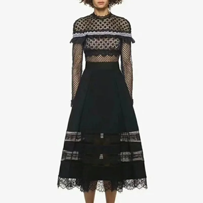 ZAWFL High Quality 2019 New Summer Self Portrait Dresses Women Long Sleeve Patchwork Lace Dress Long Party Dresses Vestidos
ZAWFL High Quality 2019 New Summer Self Portrait Dresses Women Long Sleeve Patchwork Lace Dress Long Party Dresses Vestidos