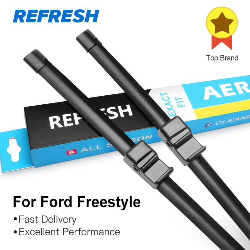 REFRESH Щетки стеклоочистителя для Ford Freestyle Fit push / Side Pin Arms 2005 2006 2007
REFRESH Щетки стеклоочистителя для Ford Freestyle Fit push / Side Pin Arms 2005 2006 2007