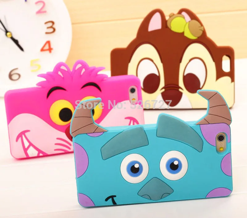 3D Cartoon Monsters Inc. Sulley Mike Mickey Minnie Soft Silicone Rubber Case Cover for iphone 5 5s SE 6 6s Plus Phone Bag Cases
3D Cartoon Monsters Inc. Sulley Mike Mickey Minnie Soft Silicone Rubber Case Cover for iphone 5 5s SE 6 6s Plus Phone Bag Cases