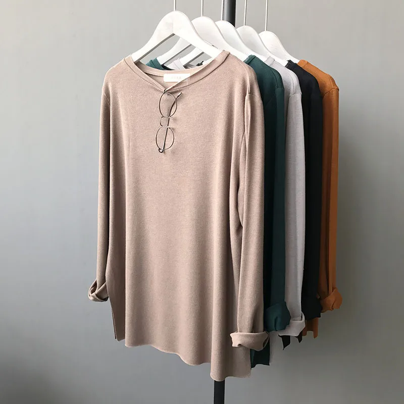 Daily Apparel Women's 2018 Spring Fashion Top Casual Tee Clothing Thin Crew Neck Long Sleeve Knit Undershirt T Shirt for Women
Daily Apparel Women's 2018 Spring Fashion Top Casual Tee Clothing Thin Crew Neck Long Sleeve Knit Undershirt T Shirt for Women