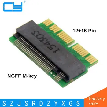 12+16Pin 2014 2015 Mac to M.2 NGFF M-Key SSD Convert Card for A1465 A1466 A1493 A1502
12+16Pin 2014 2015 Mac to M.2 NGFF M-Key SSD Convert Card for A1465 A1466 A1493 A1502
