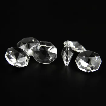 Glass Decor Beads 50pcs/Lot Transparent Color Glass Octagon Beads In Two Holes For Chandeliers
Glass Decor Beads 50pcs/Lot Transparent Color Glass Octagon Beads In Two Holes For Chandeliers