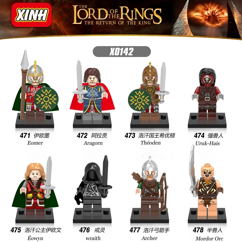 Single Legoing The Hobbit Lord Of The Rings DIY Tauriel Aragorn II Models & Building Blocks Collection Toys For Children Bloques
Single Legoing The Hobbit Lord Of The Rings DIY Tauriel Aragorn II Models & Building Blocks Collection Toys For Children Bloques