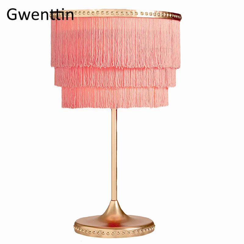 Modern Pink Silk Thread Table Lamps for Living Room Bedroom Bedside Desk Lamp Nordic Design Led Stand Light Fixtures Home Deco
Modern Pink Silk Thread Table Lamps for Living Room Bedroom Bedside Desk Lamp Nordic Design Led Stand Light Fixtures Home Deco