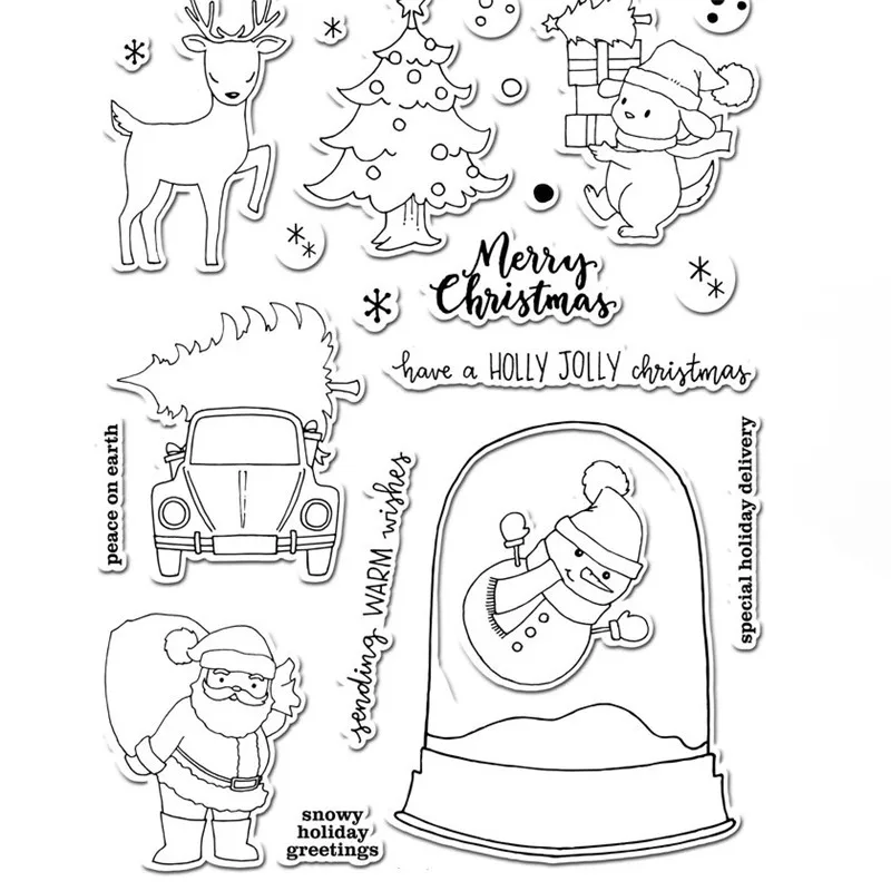 DiyArts Christmas Clear Stamps and Metal Cutting Dies Scrapbooking for New Craft Dies Set Album Embossing Decor Stencils
DiyArts Christmas Clear Stamps and Metal Cutting Dies Scrapbooking for New Craft Dies Set Album Embossing Decor Stencils