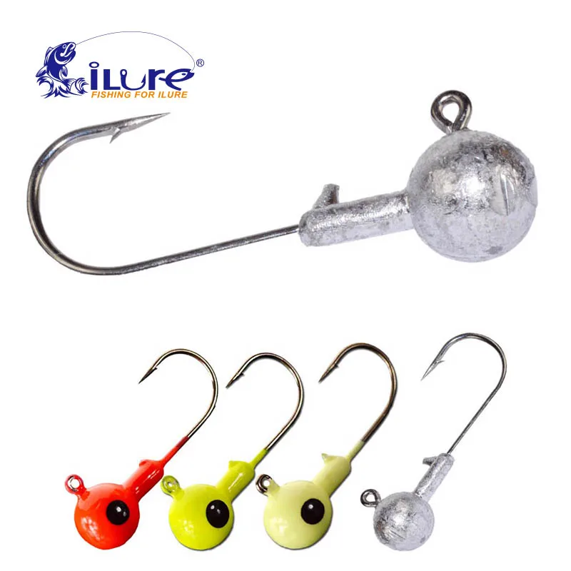 iLure 5pcs/lot Jighead head hook spoon jigging 2g/3.5g/5g/7g/10g/14g glowing soft worm hooks red softbait hook lead weight hooks
iLure 5pcs/lot Jighead head hook spoon jigging 2g/3.5g/5g/7g/10g/14g glowing soft worm hooks red softbait hook lead weight hooks