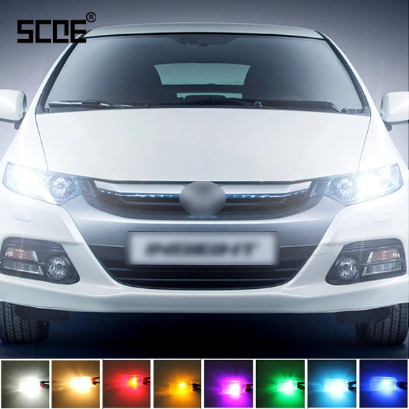 Автомобильный стайлинг SCOE 2x6SMD W5W светодиодный передний габаритный