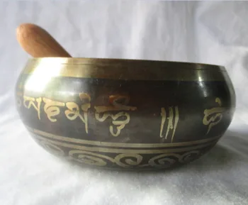rui2688 Collectable Tibetan Copper Singing Bowl With a Wooden Stick Chinese Handwork buddha Bowl Size :Diameter 14CM
rui2688 Collectable Tibetan Copper Singing Bowl With a Wooden Stick Chinese Handwork buddha Bowl Size :Diameter 14CM