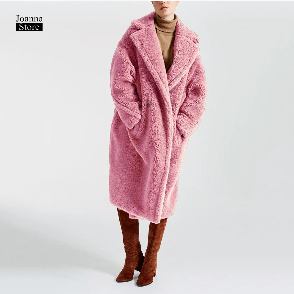 Faux fur coat luxury vintage elegant jacket teddy outwear faux lamp autumn winter warm plus size leopard long hot ladies clothes
Faux fur coat luxury vintage elegant jacket teddy outwear faux lamp autumn winter warm plus size leopard long hot ladies clothes
