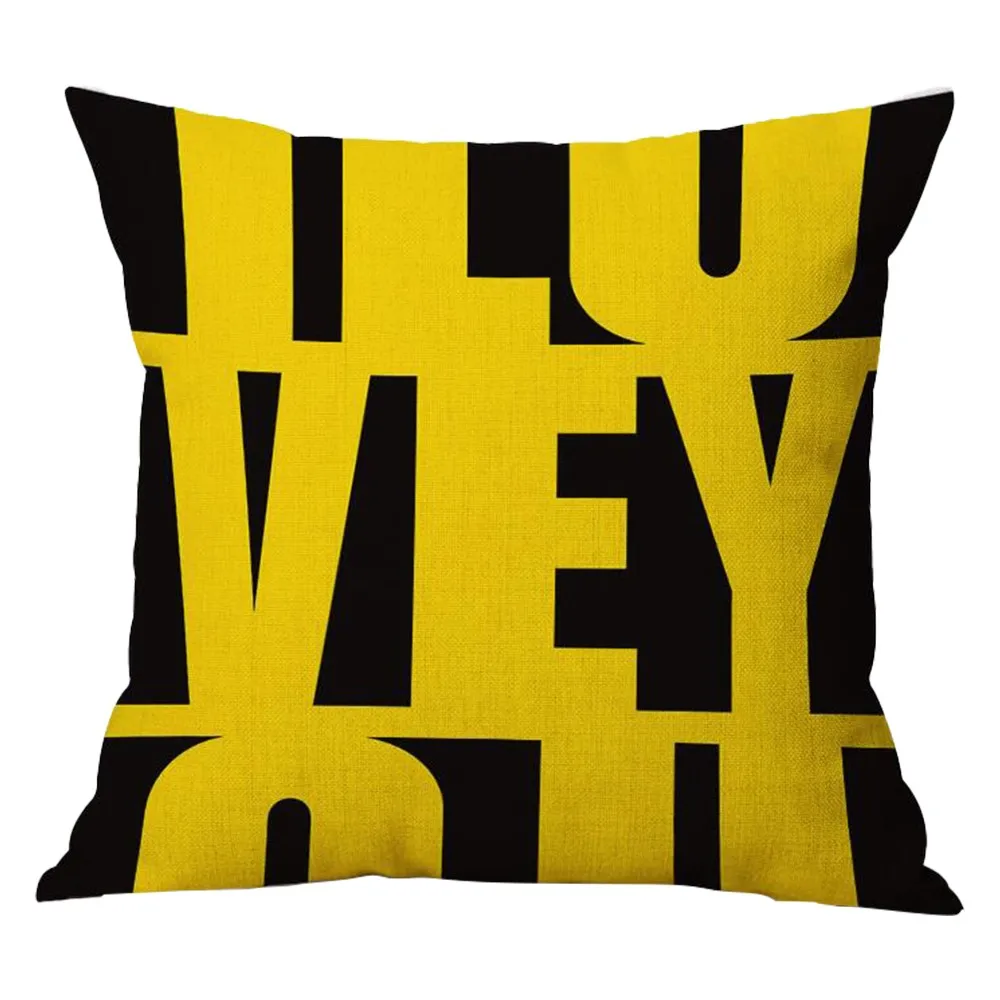 Simple Linen Printed Letters Yellow Texture Home Decoration Lumbar Pillow Decorative Pillowcase Fashion Hot New Products K10
Simple Linen Printed Letters Yellow Texture Home Decoration Lumbar Pillow Decorative Pillowcase Fashion Hot New Products K10
