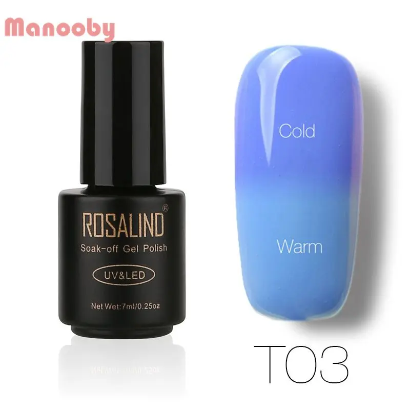 Manooby 7ML Temperature Changing Gel Nail Polish Warm Cold Nail Polish Long-lasting UV LED Nails Chameleon Color Nail Art
Manooby 7ML Temperature Changing Gel Nail Polish Warm Cold Nail Polish Long-lasting UV LED Nails Chameleon Color Nail Art