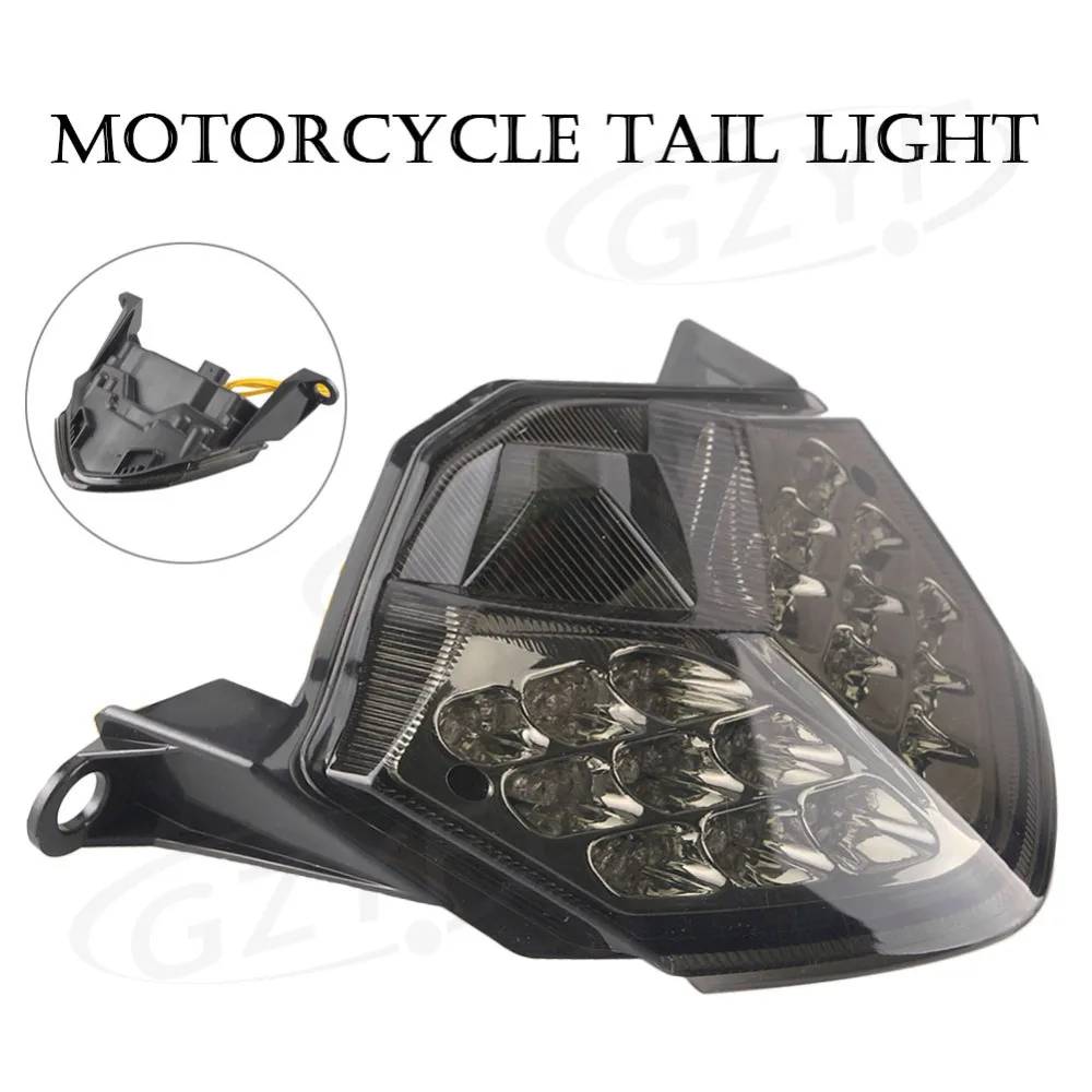 Для Kawasaki Ninja ZX10R 2008 2009 2010 Интегрированный Светодиодный задний светильник фонарь
