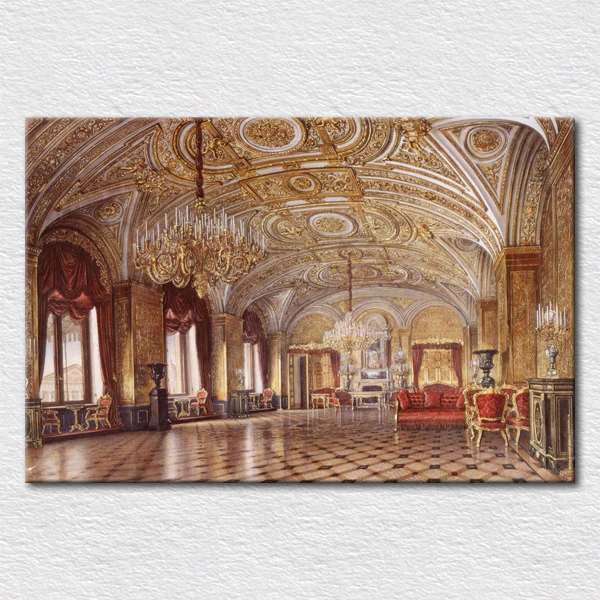 Canvas Print painting of Special Magnificent room photo of Golden Living Winter Palace in Saint Petersburg Russia free shipping
Canvas Print painting of Special Magnificent room photo of Golden Living Winter Palace in Saint Petersburg Russia free shipping