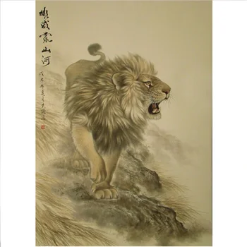 Diamond painting Lions shock mountains and rivers full square drill home decoration cross stitch embroidery crafts mosaic 50*70
Diamond painting Lions shock mountains and rivers full square drill home decoration cross stitch embroidery crafts mosaic 50*70