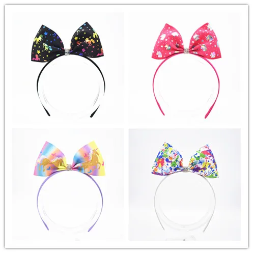 12pcs Fashion Unicorn Print Bow Hairbands Glitter Rihenstone Bowknot Hair Sticks Princess Headwear Girls Hair Accessories
12pcs Fashion Unicorn Print Bow Hairbands Glitter Rihenstone Bowknot Hair Sticks Princess Headwear Girls Hair Accessories