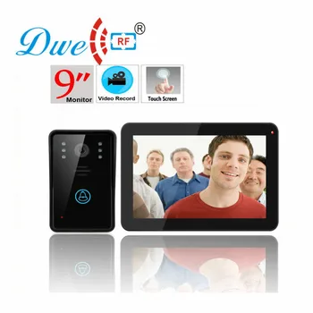 DWE CC RF 9'' Inch Color Video Intercom Wired Touch Screen Video Door Phone RFID Password Doorbell DW-906R
DWE CC RF 9'' Inch Color Video Intercom Wired Touch Screen Video Door Phone RFID Password Doorbell DW-906R