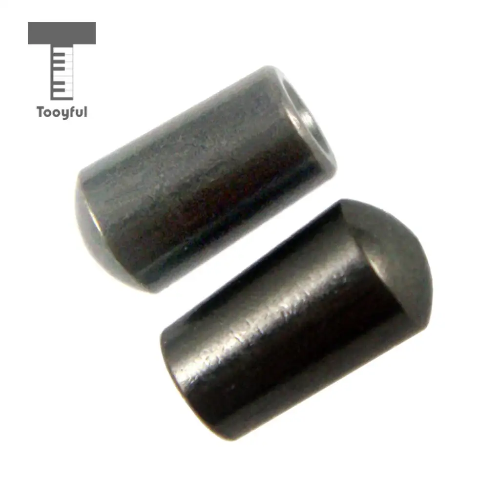 Tooyful 3Pcs Internal Thread 4mm Brass 3 Way Toggle Switch Knobs Cap Tip Button for LP Electric Guitar Parts Replacements