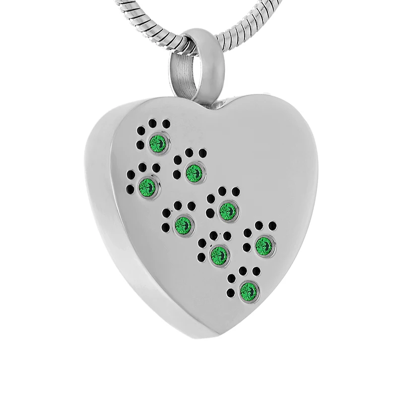 Crystal Paw Print Memorial Jewelry Pet Dog Cat Urn Cremation Urn Pendant Necklace For Pet/Human Hold Ashes Fashion Jewelry
Crystal Paw Print Memorial Jewelry Pet Dog Cat Urn Cremation Urn Pendant Necklace For Pet/Human Hold Ashes Fashion Jewelry