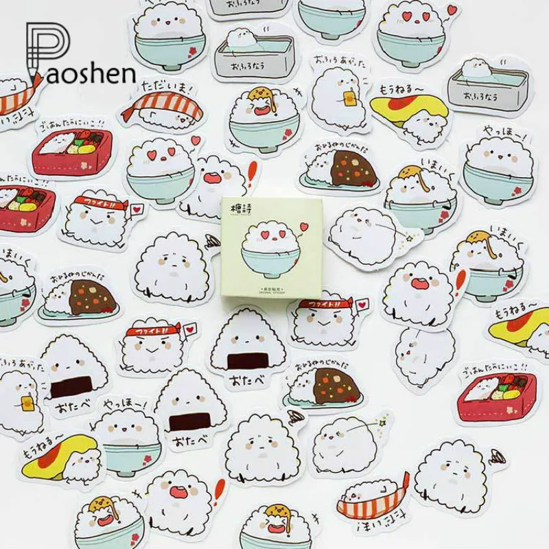 45 Pcs/box Cute Cartoon Rice Dumplings Paper Sticker Kawaii Decoration DIY Album Diary Scrapbooking Label Stationery Stickers
45 Pcs/box Cute Cartoon Rice Dumplings Paper Sticker Kawaii Decoration DIY Album Diary Scrapbooking Label Stationery Stickers