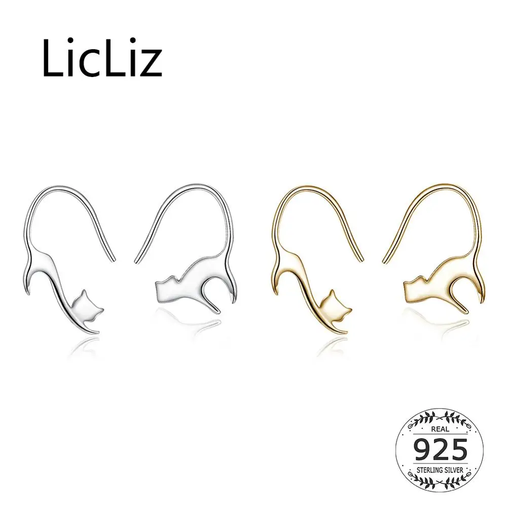 LicLiz New 2019 S925 Sterling Silver Cat Drop Earrings for Women Classic 18K Gold Hook Jewelry Boucle D'oreille Femme LE0669
LicLiz New 2019 S925 Sterling Silver Cat Drop Earrings for Women Classic 18K Gold Hook Jewelry Boucle D'oreille Femme LE0669