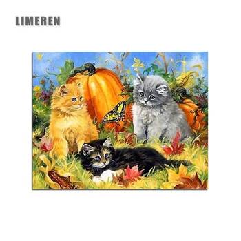 Cats Butterfly Animals Diy Oil Painting By Number Calligraphy Paint Acrylic Decorative Canvas Coloring By Numbers For Home Decor
Cats Butterfly Animals Diy Oil Painting By Number Calligraphy Paint Acrylic Decorative Canvas Coloring By Numbers For Home Decor