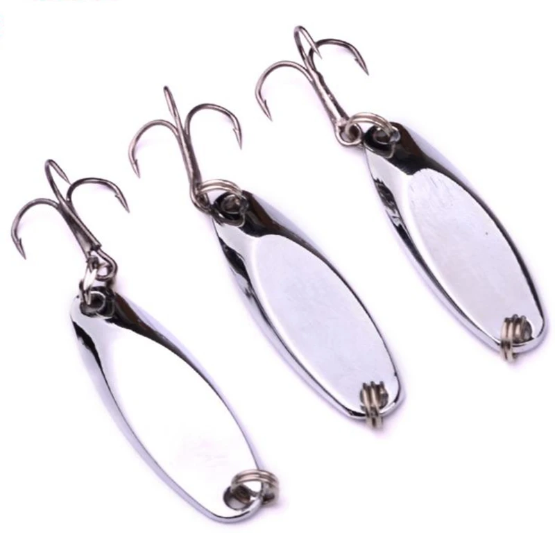 2pcs Metal Spoon Lure with Treble Hook Weigh 7g Silver Spoon Hard Bait Bass All The Water For Sea Fishing Tackles High Quality
2pcs Metal Spoon Lure with Treble Hook Weigh 7g Silver Spoon Hard Bait Bass All The Water For Sea Fishing Tackles High Quality