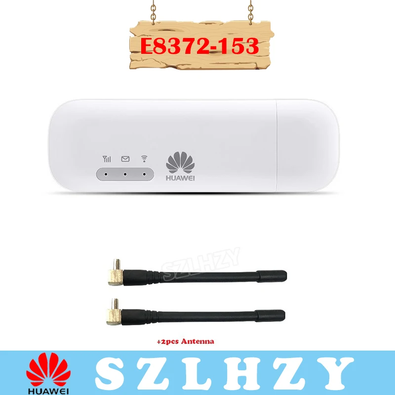 Huawei 4G Unlocked Wifi Router New Huawei E8372 E8372-153 150Mbps Modem 4G Hotspot LTE Wifi Modem LTE Car Wifi+2PCS ANTENNA
Huawei 4G Unlocked Wifi Router New Huawei E8372 E8372-153 150Mbps Modem 4G Hotspot LTE Wifi Modem LTE Car Wifi+2PCS ANTENNA