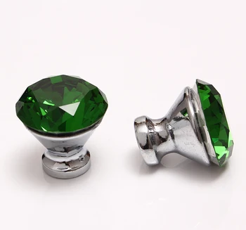 (136pcs/lot) 30MM Diamond Green Crystal Round Pull Handle Glittering Rhinestone Knob Cupboard Drawer
(136pcs/lot) 30MM Diamond Green Crystal Round Pull Handle Glittering Rhinestone Knob Cupboard Drawer
