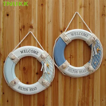 Nautical Decor 29cm Hanging Ring Wood Ornament Art Nautical Wall Door Hanging Crafts Home Office Mediterranean Style Decoration
Nautical Decor 29cm Hanging Ring Wood Ornament Art Nautical Wall Door Hanging Crafts Home Office Mediterranean Style Decoration