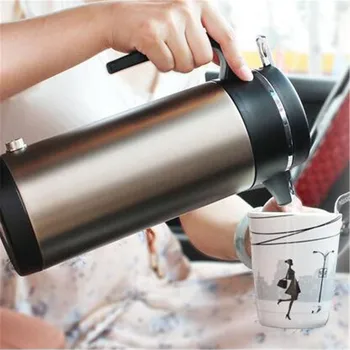 12V/24V 1200ml Stainless Steel Car Electric Heating Cup Car Cigarette Lighter Vehicle Water Heated Kettle Water Bottle Travel 2.
12V/24V 1200ml Stainless Steel Car Electric Heating Cup Car Cigarette Lighter Vehicle Water Heated Kettle Water Bottle Travel 2.
