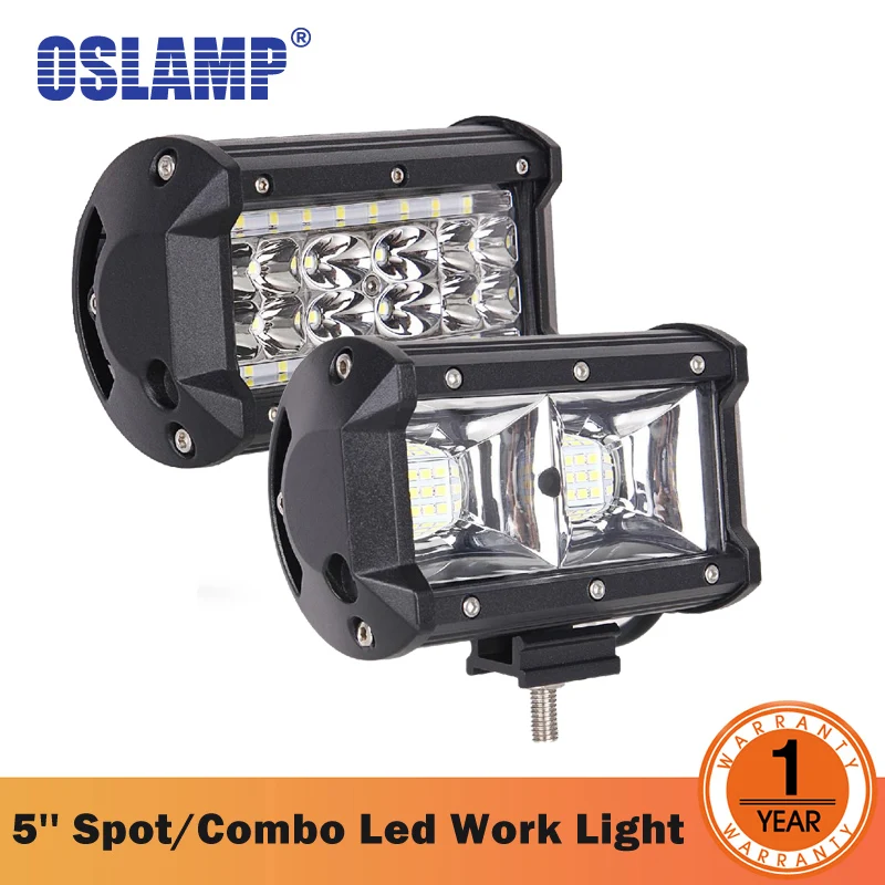 Oslamp 5" LED Work Light Off-Road Spot/Combo Led Work Lamp 54W 90W for Truck SUV ATV Forklift Boat 4x4 4WD Led 12v 24v
Oslamp 5" LED Work Light Off-Road Spot/Combo Led Work Lamp 54W 90W for Truck SUV ATV Forklift Boat 4x4 4WD Led 12v 24v