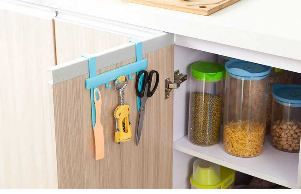 1pc hanging Rack Hooks blue white 20.6X1.7X4cm plastic durable waterproof Kitchen bathroom door Hanging Storage save space home
1pc hanging Rack Hooks blue white 20.6X1.7X4cm plastic durable waterproof Kitchen bathroom door Hanging Storage save space home