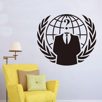 Anonymous Crest Internet Hacker Wall Sticker Kids Room Bedroom Online Protest Symbol Geek Wall Decal Vinyl Home Decor
Anonymous Crest Internet Hacker Wall Sticker Kids Room Bedroom Online Protest Symbol Geek Wall Decal Vinyl Home Decor