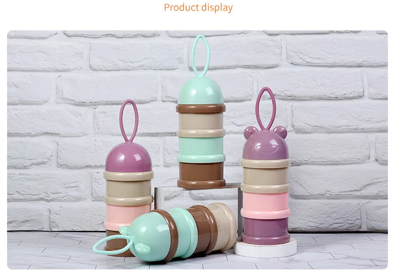 3 layer Frog Style Portable Baby Food Storage Box Essential Cereal Cartoon Milk Powder Boxes Toddle Kids Formula Milk Container
3 layer Frog Style Portable Baby Food Storage Box Essential Cereal Cartoon Milk Powder Boxes Toddle Kids Formula Milk Container