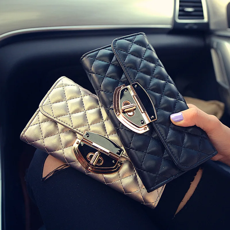 New Spring Luxury Brand Lock Women Wallets Long Casual Clutch High Capacity Coin Pocket Card Holder Money Bag Purses for Lady
New Spring Luxury Brand Lock Women Wallets Long Casual Clutch High Capacity Coin Pocket Card Holder Money Bag Purses for Lady