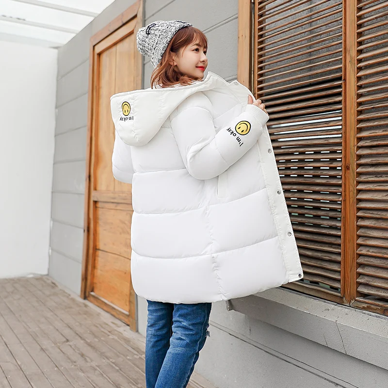 Winter Jacket Women Casual Hooded Parkas Warm Padded Cotton Large Size Outswear Female Jacket
Winter Jacket Women Casual Hooded Parkas Warm Padded Cotton Large Size Outswear Female Jacket