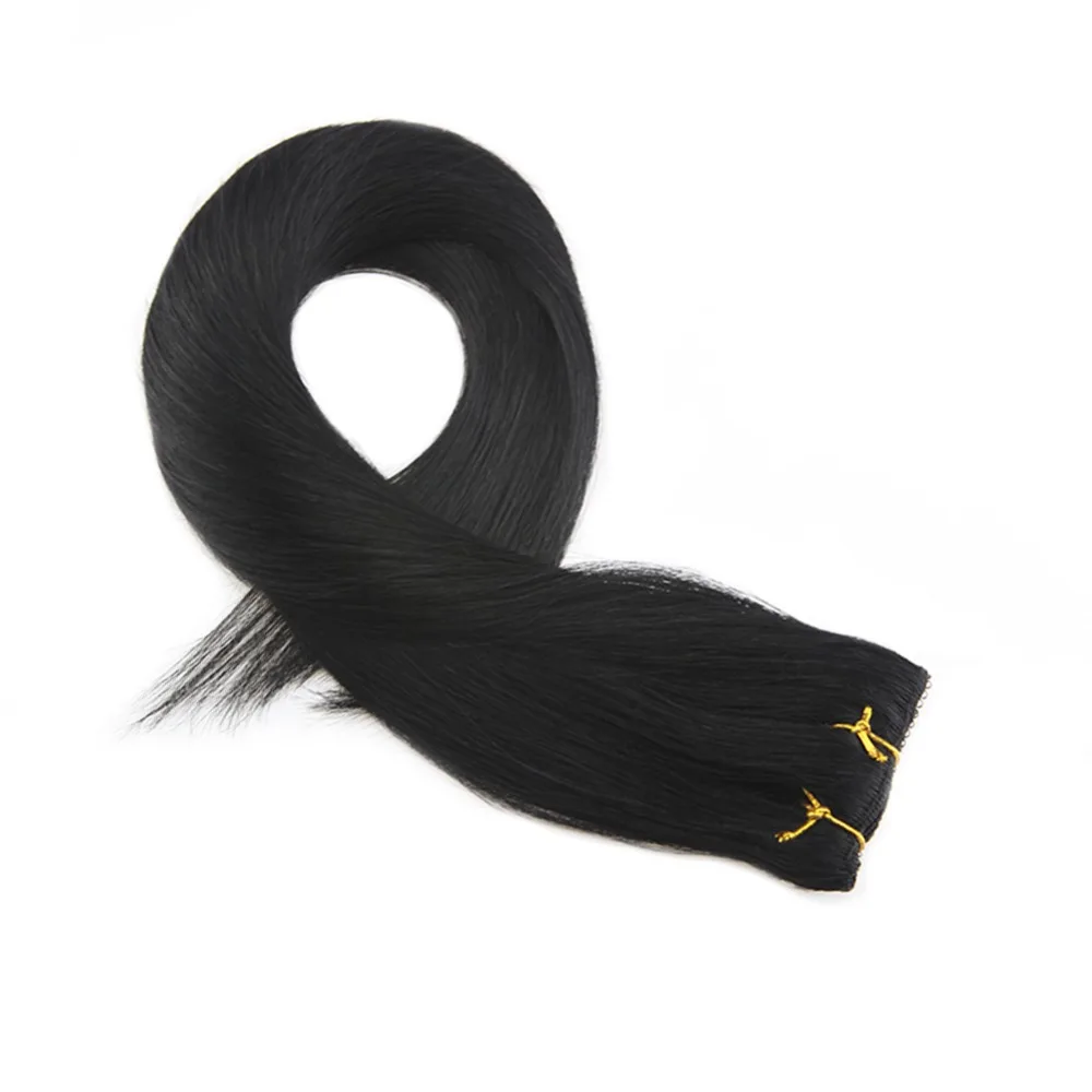 Moresoo Jet Black #1 Clip In One Piece Hair Extensions Remy Human Hair Double Weft 3/4 Full Head Set 50-70Gram
Moresoo Jet Black #1 Clip In One Piece Hair Extensions Remy Human Hair Double Weft 3/4 Full Head Set 50-70Gram