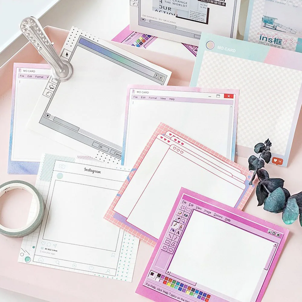 30 Sheets/lot Kawaii Stationery Computer Ins Style Scratchpad Girls Pink Daily Sticky Notes Portable Word Notepad Cute Memo Pad
30 Sheets/lot Kawaii Stationery Computer Ins Style Scratchpad Girls Pink Daily Sticky Notes Portable Word Notepad Cute Memo Pad