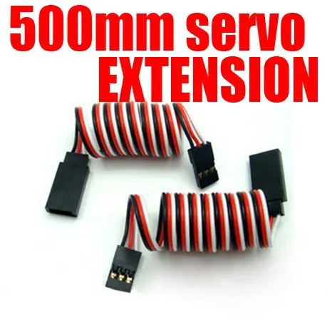 100pcs/lot 20 '' inch 500mm 50cm servo extended line Extension Cord Lead Wire Cable for Futaba JR
100pcs/lot 20 '' inch 500mm 50cm servo extended line Extension Cord Lead Wire Cable for Futaba JR