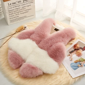 2018 autumn and winter new fox fur vest fashion temperament fur vest ladies short coat
2018 autumn and winter new fox fur vest fashion temperament fur vest ladies short coat