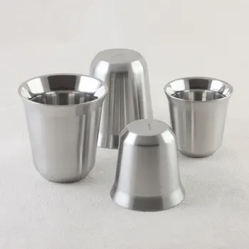 Double Wall Stainless Steel Espresso Coffee Mug Nespresso Nescafe Dolce Gusto Coffee Wine Alcohol Cup for Camping Travel
Double Wall Stainless Steel Espresso Coffee Mug Nespresso Nescafe Dolce Gusto Coffee Wine Alcohol Cup for Camping Travel