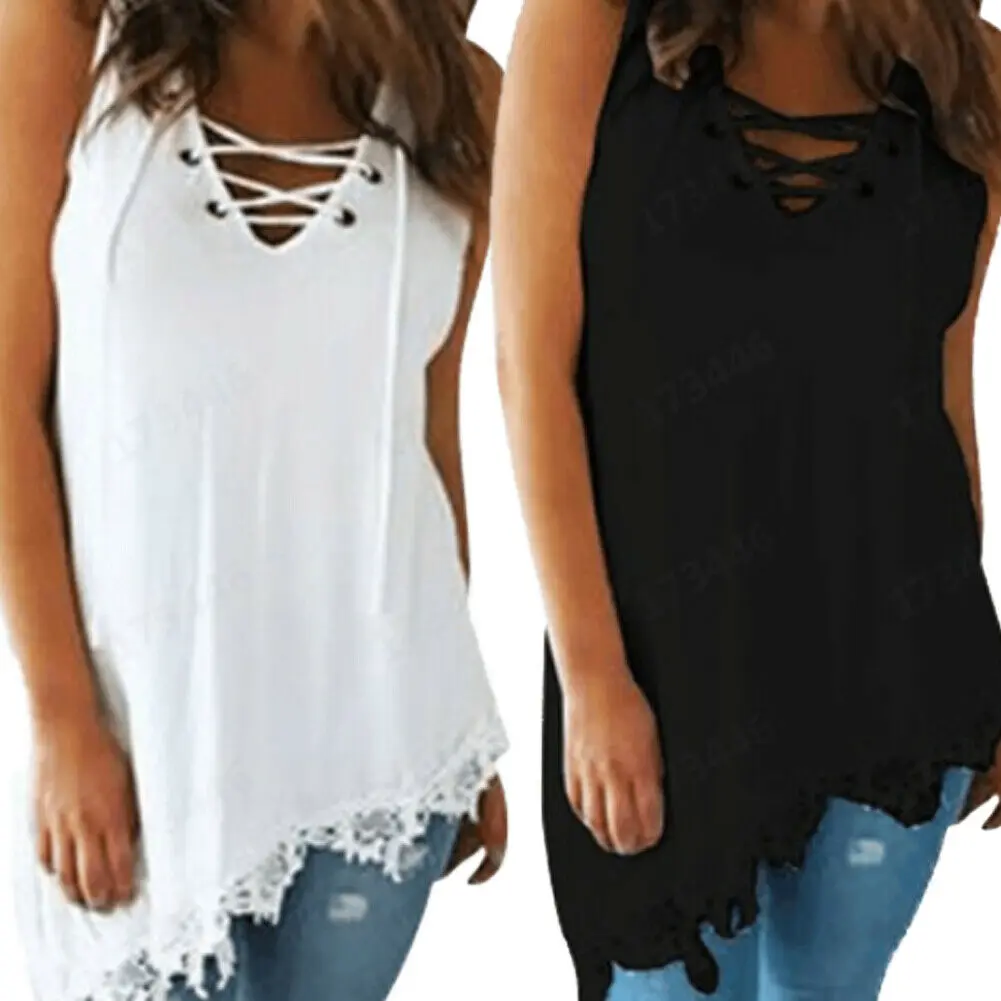 Hirigin Women Summer Sleeveless Cotton Ribbed V Neck Blouse Tops Casual Loose Tunic Tee Plus Size
Hirigin Women Summer Sleeveless Cotton Ribbed V Neck Blouse Tops Casual Loose Tunic Tee Plus Size