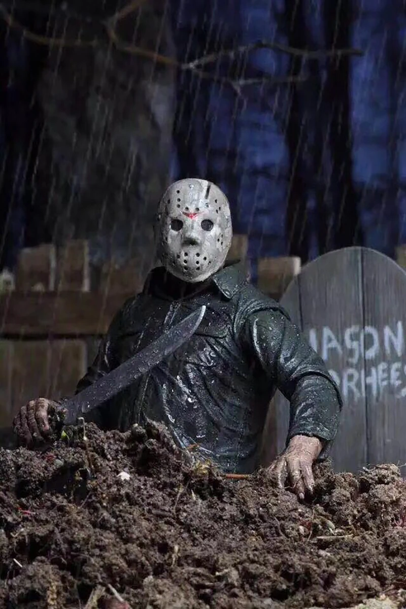 NECA Friday The 13TH Part 5 A New Beginning Jason PVC Action Figure Model Doll 18cm 7inch (4)