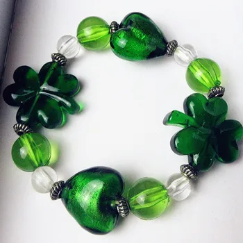 Custom hot hand glass heart shape Figurine wedding decoration green glass Charm Bracelet accessories women jewelry gifts
Custom hot hand glass heart shape Figurine wedding decoration green glass Charm Bracelet accessories women jewelry gifts