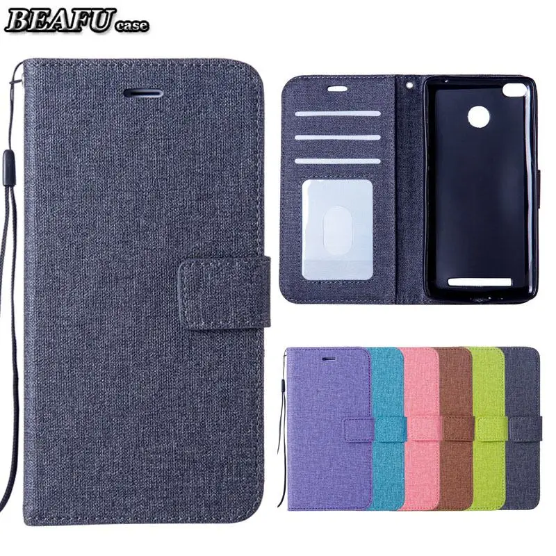 Кожаный Flip Case Для Ксиаоми Редми 3s